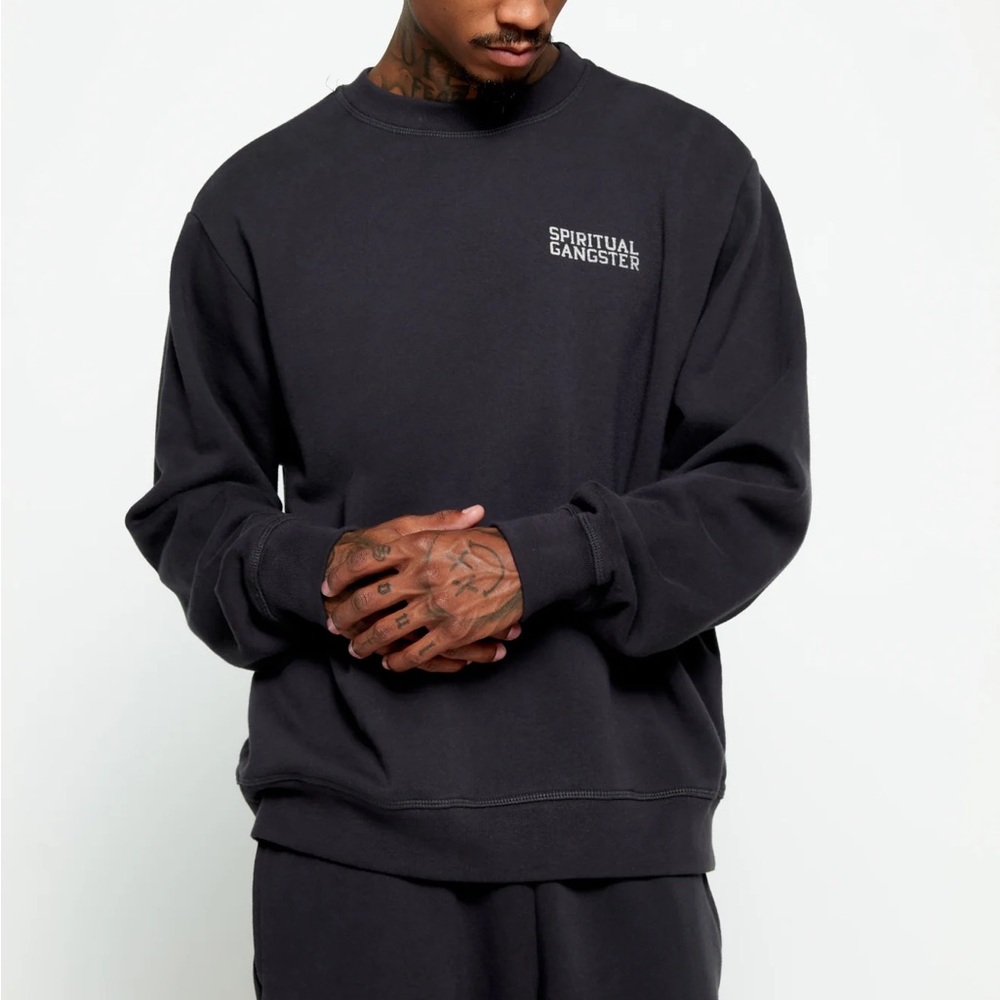 SG Emblem Men's Classic Crew, Spiritual Gangster, NWT